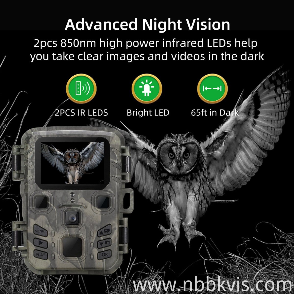 Waterproof Night Vision Wifi Video Trail Camera